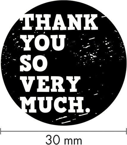 WOODIES® شكرًا لك ختم تحت عنوان "Merci، Thanks You، Gracias"، انطباع 1-3/16 بوصة in Kuwait