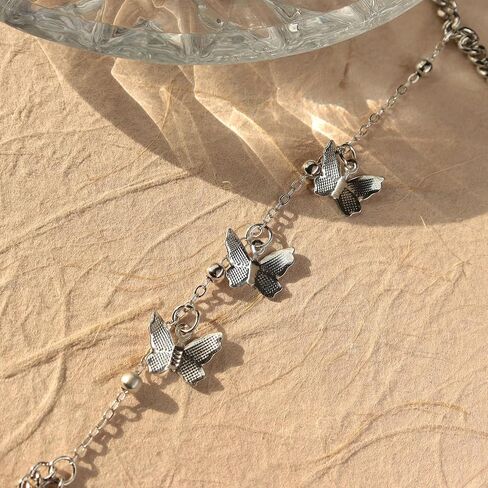 Gold Dainty Pearl Butterfly Hand Chain Ring Bracelet for Woman in Saudi Arabia