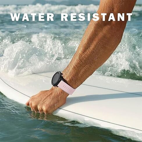 أحزمة رياضية TopPerfekt متوافقة مع سوار الساعة الشمسية Garmin Descent G1، استبدال حزام الساعة السيليكون الناعم القابل للتعديل لـ Garmin Descent G1 Solar/Descent G1 in Kuwait