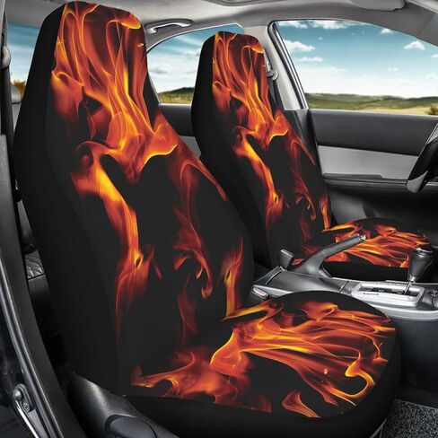 Purple Butterfly Galaxy Auto Car Seat Cover for Cars, Trucks, Vans, SUV, Vehicle Seat Cover Auto Saddle Blankets Driver Seat Protector Covers Full Set of 2 in Saudi Arabia