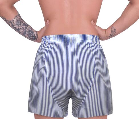 شورت بوكسر رجالي كلاسيكي من القطن المرسيريزد من LUFT، ملابس داخلية ناعمة in Kuwait