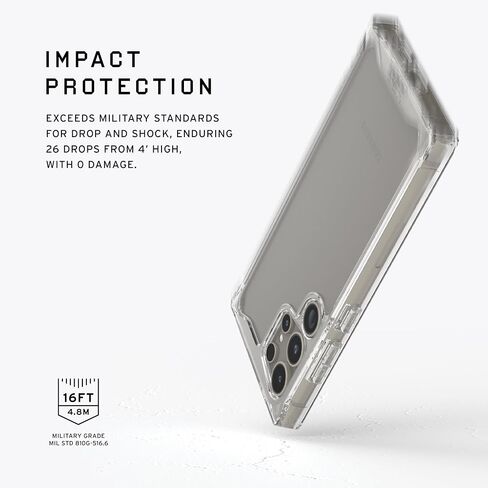 URBAN ARMOR GEAR UAG مصمم لهاتف Samsung Galaxy S24 Ultra Case 6.8 بوصة Monarch Crimson، غطاء واقٍ متين مقاوم للسقوط والصدمات ومقاوم للانزلاق in Kuwait