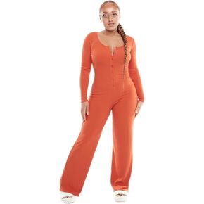 Sleep Ova Ribbed Collection - Ribbed Jumpsuit for Women - All Inclusive Sizes - Soft Comfy Quality Loungewear