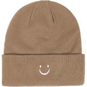 Sinsinfuns Knit Beanie Hats for Men Women Cute Embroidered Soft Winter Hats Y2k Beanies