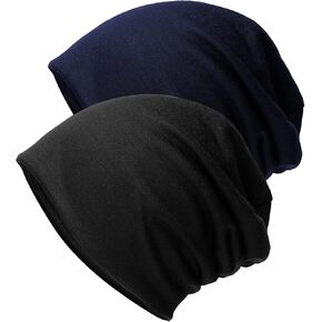 Septangle مترهل بيني المرأة الصيف قبعة للرجال الجمجمة قبعة النوم 2 حزمة قبعات العلاج الكيميائي Hearwear للجنسين in Kuwait