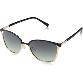Nanette Lepore Nn219 Metal Uv Protective Women's Cat Eye Sunglasses. Fashionable Gifts for Her, 55 Mm in Kuwait