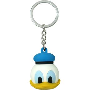 Disney 85784 Donald Duck Deluxe Icon Ball Key Ring, Multicolor