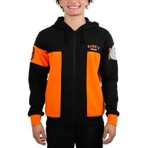 Bioworld Naruto Cosplay Spiral Kanji Hoodie Sweater