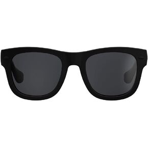 Havaianas Paraty Square Sunglasses, Black/Grey, 50 mm