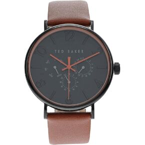 Ted Baker Phylipa Gents Tan Leather Strap Watch (Model: BKPPGF2039I)