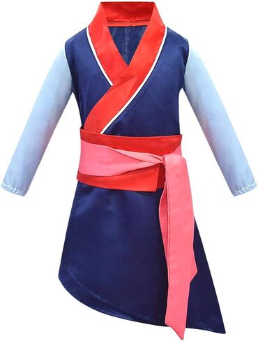 أزياء Ubeufun Mullan للفتيات، أزياء الأميرة المحاربة، أزياء الهالوين لشخصية الفيلم، فستان تنكري للحفلات in Kuwait