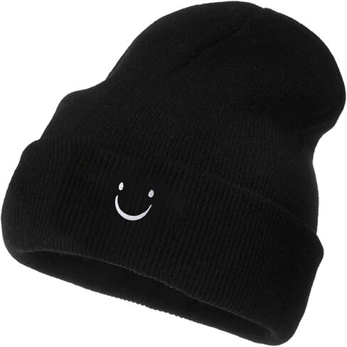 قبعات Sinsinfuns متماسكة للرجال والنساء قبعات شتوية ناعمة مطرزة لطيفة Y2k Beanies in Saudi Arabia