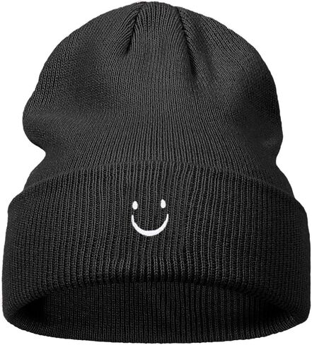 قبعات Sinsinfuns متماسكة للرجال والنساء قبعات شتوية ناعمة مطرزة لطيفة Y2k Beanies in Saudi Arabia
