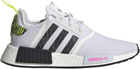 adidas Originals NMD_R1 White/Core Black/Solar Yellow 7.5 B (M) in Saudi Arabia