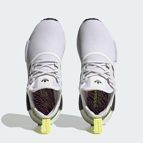 adidas Originals NMD_R1 White/Core Black/Solar Yellow 7.5 B (M) in Saudi Arabia