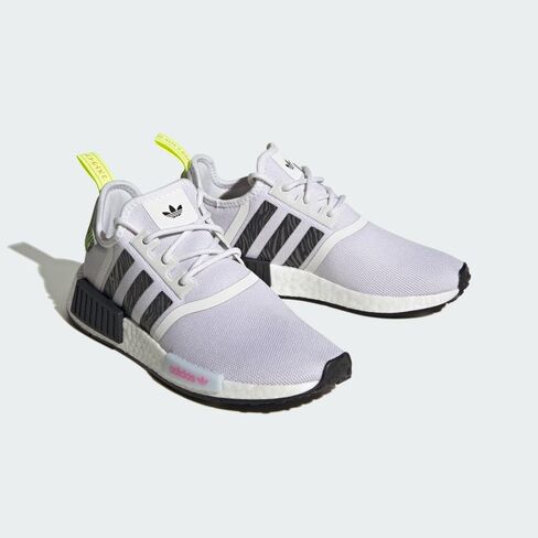 adidas Originals NMD_R1 White/Core Black/Solar Yellow 7.5 B (M) in Saudi Arabia