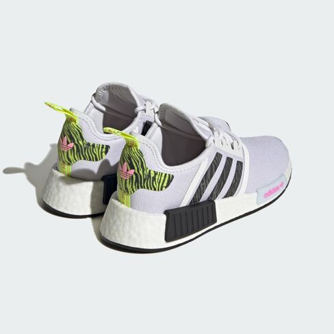 adidas Originals NMD_R1 White/Core Black/Solar Yellow 7.5 B (M) in Saudi Arabia