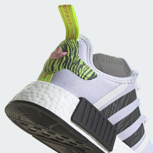 adidas Originals NMD_R1 White/Core Black/Solar Yellow 7.5 B (M) in Saudi Arabia