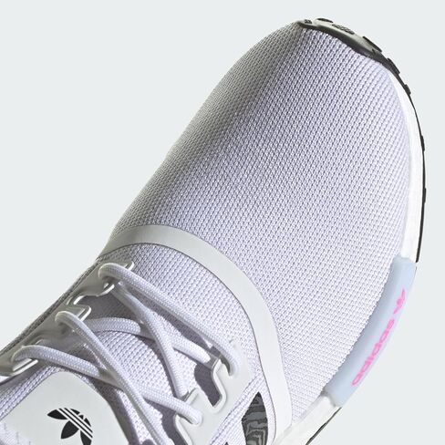 adidas Originals NMD_R1 White/Core Black/Solar Yellow 7.5 B (M) in Saudi Arabia