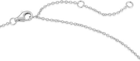 قلادة من الفضة الإسترلينية من كارلين 2.15 قيراط حجر الزبرجد الأخضر الأصلي حجر البلد قلادة للنساء ، طول السلسلة 16+2 بوصة, معدن أحجار كريمة, الزبرجد in Kuwait