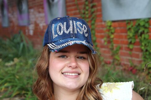 Popfizzy Bling Thelma and Louise Hats for Women Great for Girls Night Out Matching Denim Blue Caps in Saudi Arabia