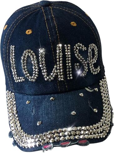 Popfizzy Bling Thelma and Louise Hats for Women Great for Girls Night Out Matching Denim Blue Caps in Saudi Arabia
