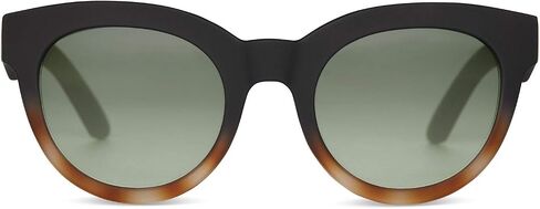 TOMS Women's Florentine Round Sunglasses, Matte Black Tortoiseshell, 52 mm in Saudi Arabia