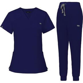 Parra & Carruyo - fashionable professional Uniforms, with the classic V neck and sports pants for Women.
