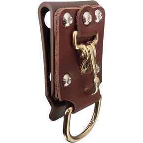 Leather Keychain For Men-Belt Loop Key Holder-Leather Key Holder-Suitable For Hunting, Climbing And Other Outdoor Activities