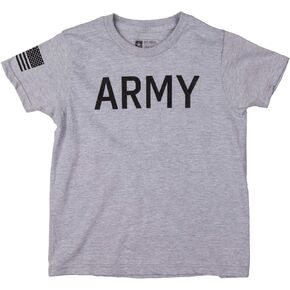 Kid's Army PT Style Shirt | U.S. Military Physical Training Infantry Child Boy Girl T-Shirt