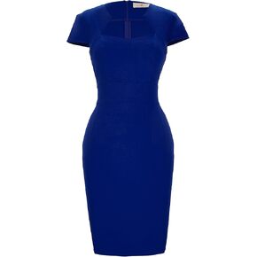 Grace Karin Womens 50s 60s Vintage Pencil Dress Bodycon Cap Sleeve Dress in Kuwait