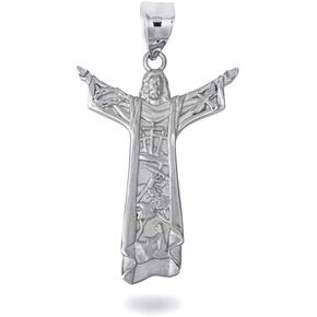 Jesus Christ the Redeemer Rio de Janeiro Brazil pendant 925 Sterling Silver Parent