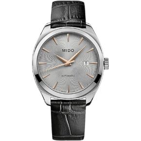 MIDO Belluna Royal Gent - Swiss Automatic Watch for Men - Silver Dial - Case 41.8mm - M0245071607100