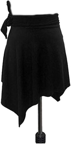 Women's Dance Skirts Black Latin Dance Waist Scarf Dance Practice Performance Hip Scarf Half Skirt in Kuwait