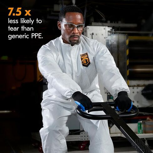 Kleenguard A20 Microforce Barrier SMS Fabric Breathable Particle Protection Coverall, Disposable in Kuwait