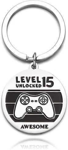 هدايا سلسلة مفاتيح مضحكة لعيد الميلاد الثالث عشر والخامس عشر والسادس عشر للأولاد والبنات في سن المراهقة، سلسلة مفاتيح غير مقفلة على مستوى عيد ميلاد سعيد للابن والبنت in Kuwait