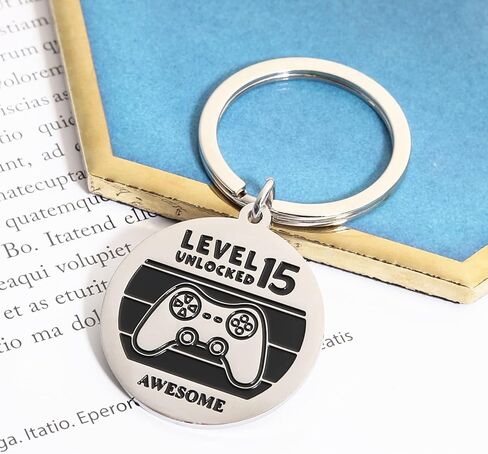 هدايا سلسلة مفاتيح مضحكة لعيد الميلاد الثالث عشر والخامس عشر والسادس عشر للأولاد والبنات في سن المراهقة، سلسلة مفاتيح غير مقفلة على مستوى عيد ميلاد سعيد للابن والبنت in Kuwait