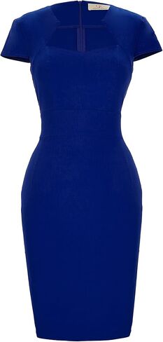 Grace Karin Womens 50s 60s Vintage Pencil Dress Bodycon Cap Sleeve Dress in Kuwait