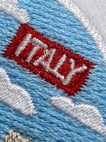 BOHAQA 2 قطعة رقعة كولوسيوم روما 2 بوصة - رقعة حديد إيطالية رائعة - يمكن كيها/خياطتها in Kuwait