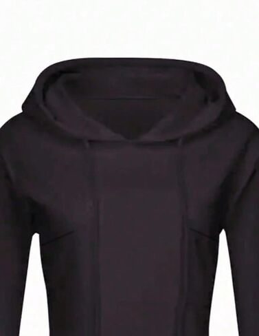 Women's Drawstring Hooded Bodycon Dress Long Sleeve Kangaroo Pocket Long Tall Sweatshirt Dresses in Saudi Arabia