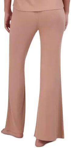 Steve Madden Women's Ribbed Flare-Leg Sleep Pants in Saudi Arabia