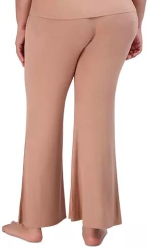 Steve Madden Women's Ribbed Flare-Leg Sleep Pants in Saudi Arabia
