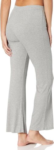 Steve Madden Women's Ribbed Flare-Leg Sleep Pants in Saudi Arabia