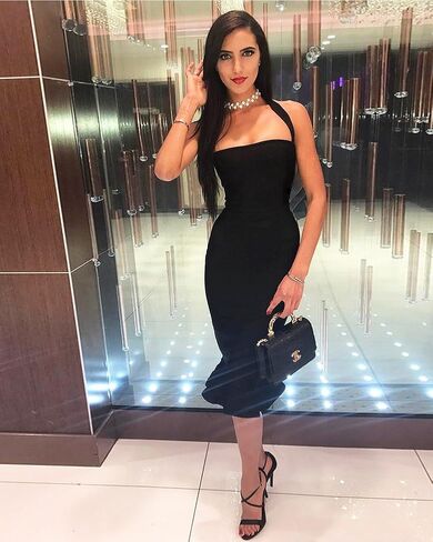 فستان نسائي من whoinshop بتصميم ذيل السمكة على شكل حورية البحر بطول الركبة in Saudi Arabia