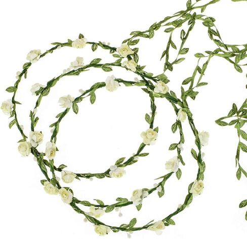 Vividsun الفتيات زهرة تاج إكليل عقال جارلاند عصابات التصوير الفوتوغرافي الدعامة in Kuwait