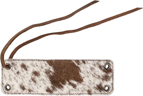 Western Leather Works, Cowboy Bracelet Handmade from Full Grain Leather - Furry in Kuwait