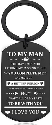 سلسلة مفاتيح To My Man من هدايا الزوجة والصديقة للزوج والصديق وسلسلة مفاتيح لذكرى عيد الحب وعيد الأب in Kuwait
