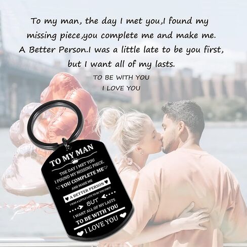 سلسلة مفاتيح To My Man من هدايا الزوجة والصديقة للزوج والصديق وسلسلة مفاتيح لذكرى عيد الحب وعيد الأب in Kuwait