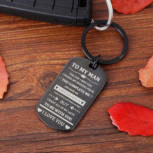 سلسلة مفاتيح To My Man من هدايا الزوجة والصديقة للزوج والصديق وسلسلة مفاتيح لذكرى عيد الحب وعيد الأب in Kuwait