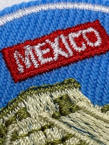 BOHAQA 2Pcs Chichen Itza Patch 2" - Cool Aztec Mexico Patches for Backpacks - Iron On/Sew On in Kuwait